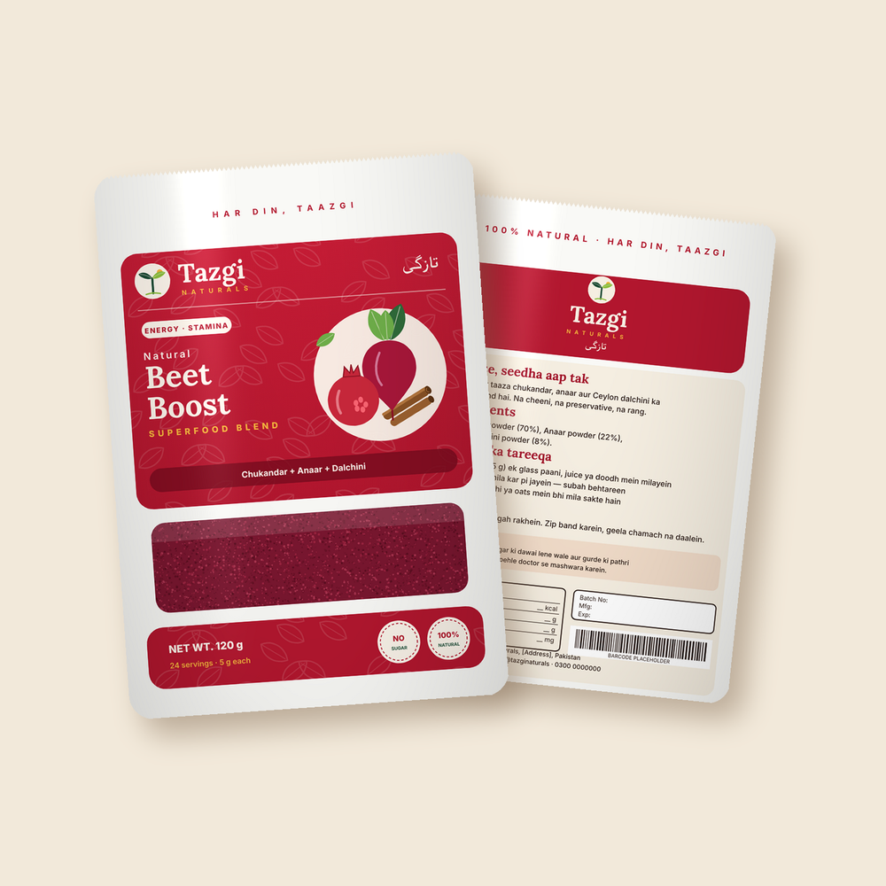 Tazgi Beet Boost Superfood Blend – 120g
