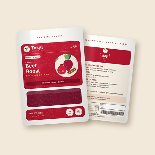 Tazgi Beet Boost Superfood Blend – 120g
